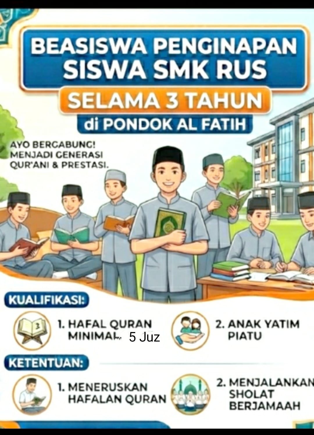 Credit gambar dari pemilik Pondok Al Fatih